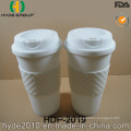 BPA Free White Eco-Friendly Plastic Coffee Mug (HDP-2019)